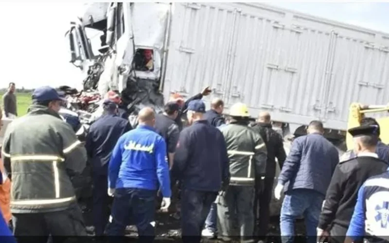 تعازي مؤثرة نادر شكري ينعى ضحايا حادث جنوب بورسعيد و18 عاملاً ضحايا